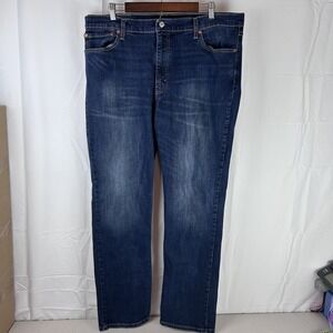 Levis 511 Jeans Mens 40x32 Blue Denim Slim Fit Stretch Waterless Tapered Leg